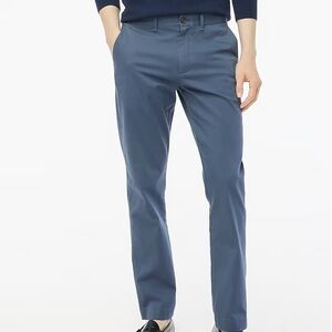 J Crew Men's Washed-Legacy Blue Flex Chino Pants, 36x30
